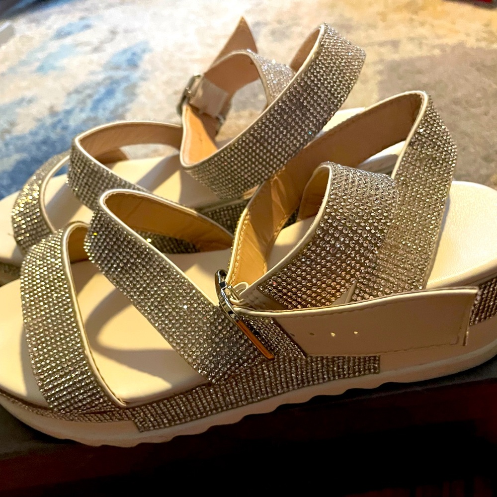 Akira bling sandals
